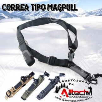 CORREA TACTICA TIPO MAGPUL CORREA 3 PUNTAS CORREA 2 PUNTAS CORREA 1 PUNTA ALLTECH ARMERIA CLAUDIO BELTRAN AIRE COMPRIMIDO