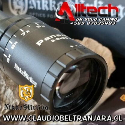 Mira Telescopica Nikkostirling Panamax 3-9x50 CLAUDIO BELTRAN ARMERIA ALLTECH