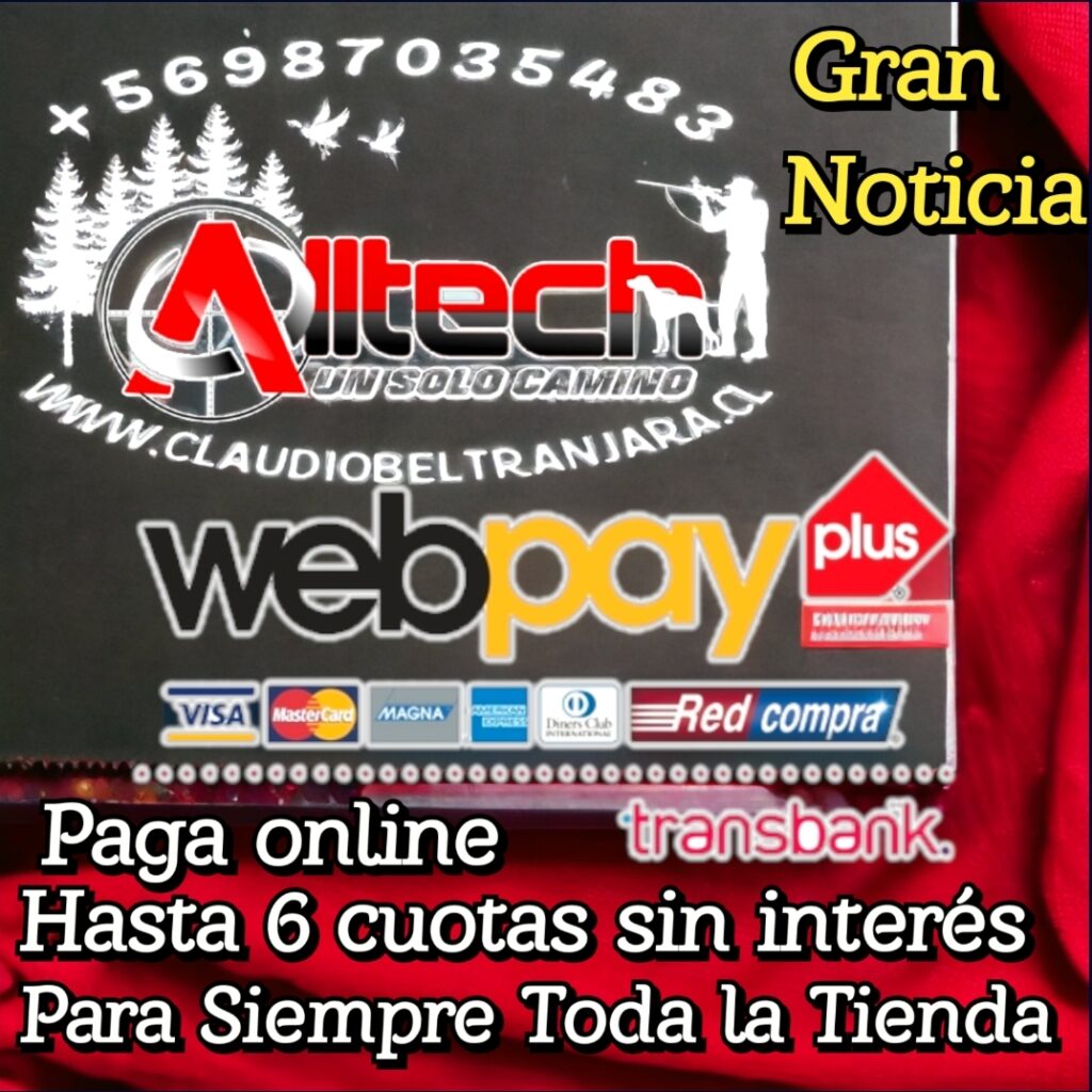 armeria alltech claudio beltran jara paga 6 cuotas valor contado aire comprimido miras telescopica compresor pcp bombin 4500psi monturas weshunter postones credito visa mastercard PAGA ONLINE TARJETAS DEL MECADO DE CREDITO