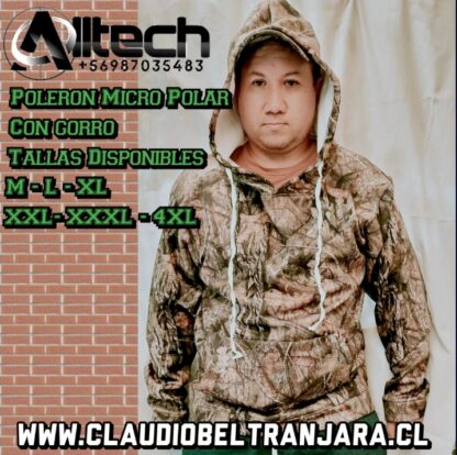 Polerón polar RealTree armería alltech claudio beltran jara