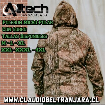 Polerón polar RealTree armería alltech claudio beltran jara