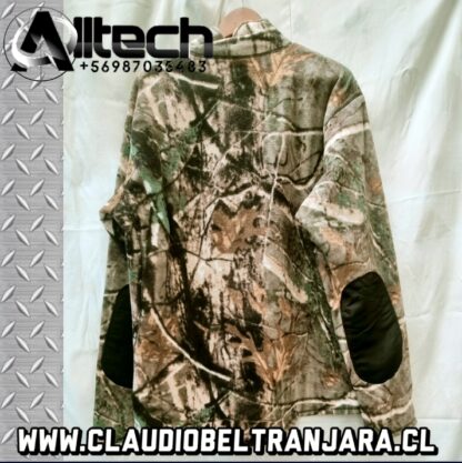 polerón polar camuflaje RealTree armería alltech claudio beltran jara