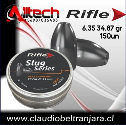 Slug Rifle 34.87grs 6.35 claudio beltran jara alltech armeria