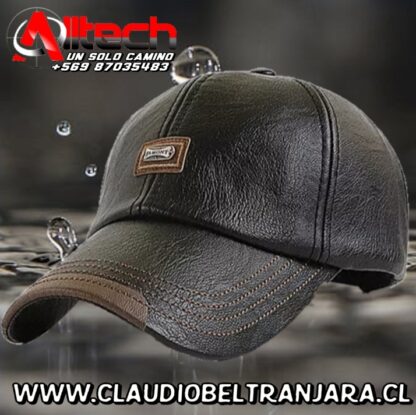 GORRO JOCKEY CUERO ARMERIA ALLTECH CLAUDIO BELTRAN JARA