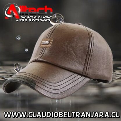 GORRO JOCKEY CUERO ARMERIA ALLTECH CLAUDIO BELTRAN JARA