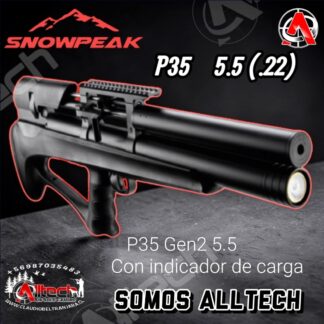 RIFLE PCP ARTEMIS MODELO P35 5.5 GEN 2 ARMERIA alltech aire comprimido caza pesca tiro deportivo