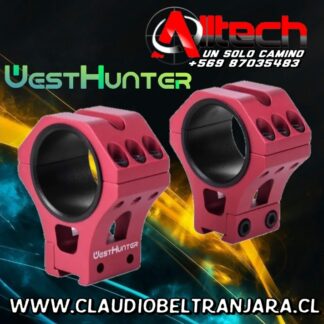 WESHUNTER 11MM ROJA TUBO 25,4 - 30 - 34MM ALLTECH CLAUDIO BELTRAN JARA ARMERIA