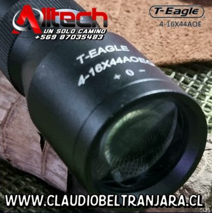 4-16x44 t-eagle claudio beltran jara mira telescopica alltech armeria