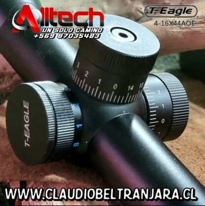 4-16x44 t-eagle claudio beltran jara mira telescopica alltech armeria