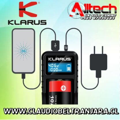 CARGADOR KLARUS K1X claudio beltran jara alltech armeria