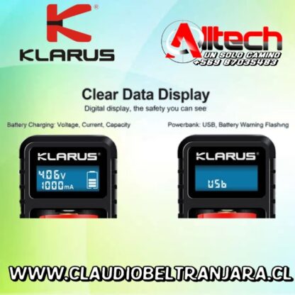 CARGADOR KLARUS K1X claudio beltran jara alltech armeria