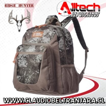 Mochila ridge hunter ALLTECH claudio beltran jara armeria realtree