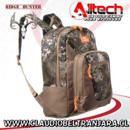 Mochila ridge hunter ALLTECH claudio beltran jara armeria realtree