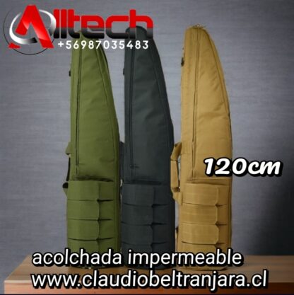 Bolso funda acolchada para rifle armeria alltech claudio beltran jara