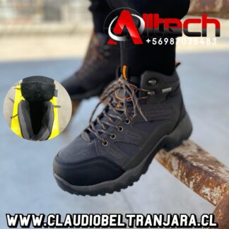 Zapatillas Outdoor Trekking chiporro gris claudio beltran jara alltech armeria