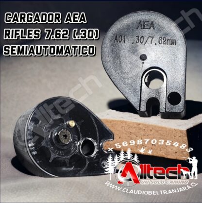 CARGADOR AEA .30 SEMIAUTOMATICO 7.62 CLAUDIO BELTRAN JARA ALLTECH ARMERIA AIRE COMPRIMIDO