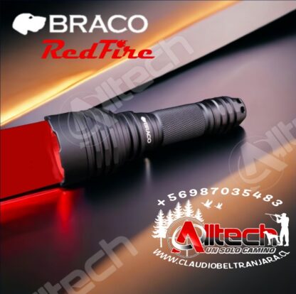 Linterna Braco Redfire Lanzadora Luz Roja alltech claudio beltran jara armeria aire comprimido