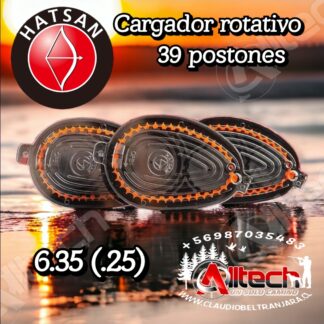 CARGADOR ROTATIVO 6.35 HATSAN BLITZ ARMERIA ALLTECH CLAUDIO BELTRAN JARA AIRE COMPRIMIDO PCP