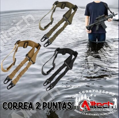 CORREA TACTICA TIPO MAGPUL CORREA 3 PUNTAS CORREA 2 PUNTAS CORREA 1 PUNTA ALLTECH ARMERIA CLAUDIO BELTRAN AIRE COMPRIMIDO