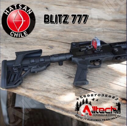 RIFLE HATSAN BLIZT 777 SEMI AUTO FULL AUTO 7.62 (.30) armeria alltech claudio beltran aire comprimido caza tiro deportivo