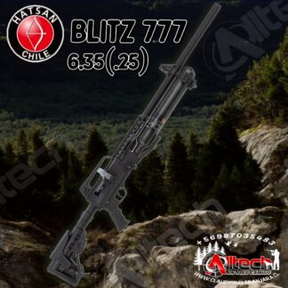 RIFLE HATSAN BLIZT 777 SEMI AUTO FULL AUTO 6.35 (.25) armeria alltech claudio beltran aire comprimido caza tiro deportivo