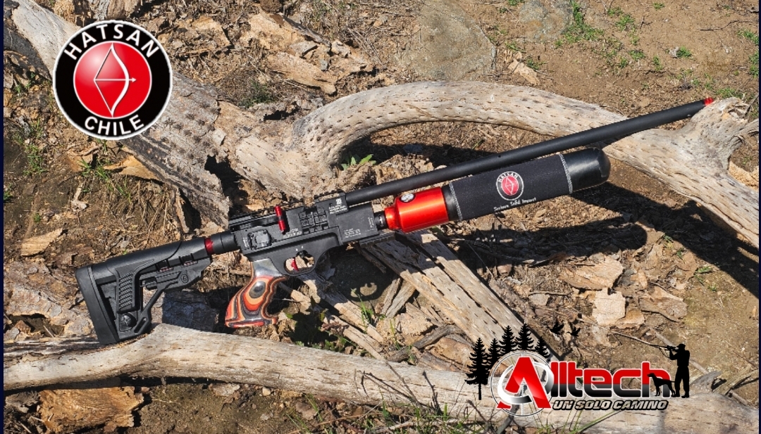 Rifle PCP Carabina Hatsan Factor Red 5.5 Cañon Lothar Walther armeria alltech  aire comprimido