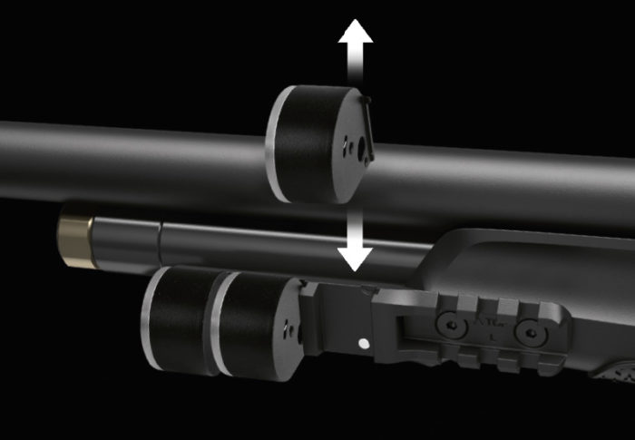 RIFLE PCP STOEGER AIRGUNS XM1 S4 SUPPRESSOR 5.5 ARMERIA ALLTECH AIRE COMPRIMIDO