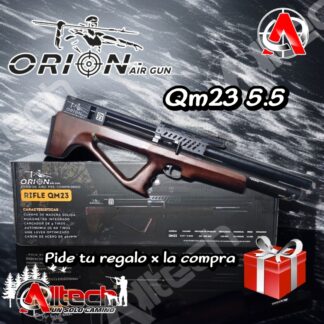 Rifle Orión Qm23 5.5 PCP Rifle Aire Comprimido armeria alltech caza pesca tiro deportivo