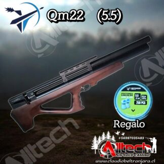 Rifle Defensor Qm22 5.5 PCP armeria alltech aire comprimido tiro deportivo caza