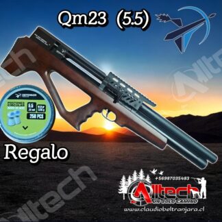 Rifle Defensor Qm23 5.5 PCP armeria alltech aire comprimido tiro deportivo caza