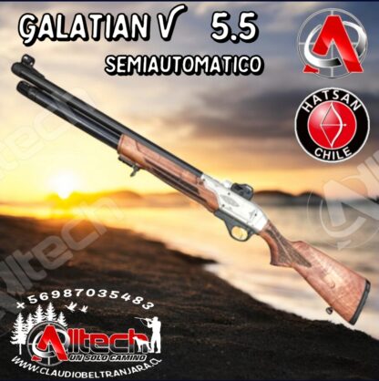 Rifle Hatsan Galatian V Semi Auto PCP Cal 5.5 armeria alltech aire comprimido pcp tiro deportivo caza