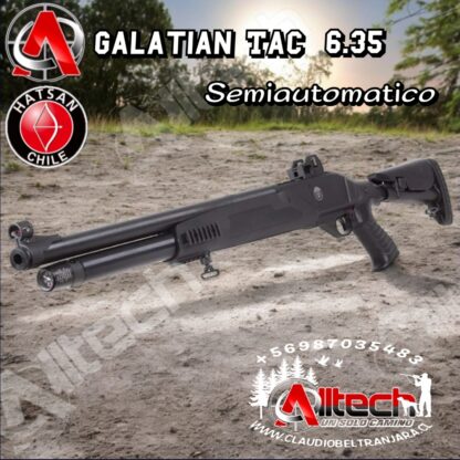 Rifle Hatsan Galatian Tac Semi Auto PCP Cal 6.35 PCP AIRE COMPRIMIDO ARMERIA ALLTECH ONLINE TIRO DEPORTIVO CAZA