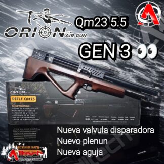 Rifle Orión Qm23 5.5 PCP Rifle Aire Comprimido GEN 3 ARMERIA alltech aire comprimido caza pesca tiro deportivo