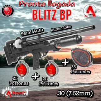 HATSAN BLITZ BP 7.62(.30) AUTOMATICO Y SEMIAUTOMATICO RIFLE DE AIRE COMPRIMIDO ALLTECH PCP TIRO DEPORTIVO CAZA