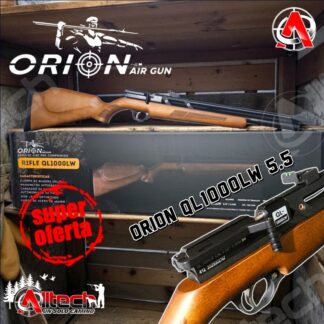 Rifle Orión QL1000LW 5.5 PCP Rifle Aire Comprimido (madera) ARMERIA alltech aire comprimido caza pesca tiro deportivo