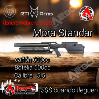 Rifle RTI Mora Estándar 5.5 armeria alltech caza pesca aire comprimido tiro deportivo