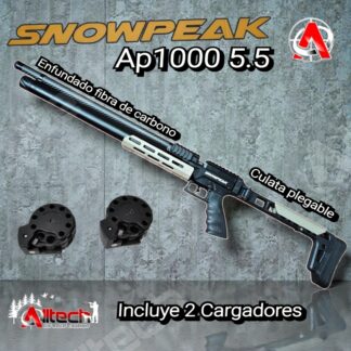RIFLE PCP SNOWPEAK AP1000 5.5 MM armeria alltech aire comprimido caza pesca tiro deportivo