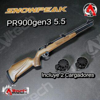 RIFLE PCP SNOWPEAK PR900W GEN3 5.5 MM armeria alltech aire comprimido caza pesca tiro deportivo