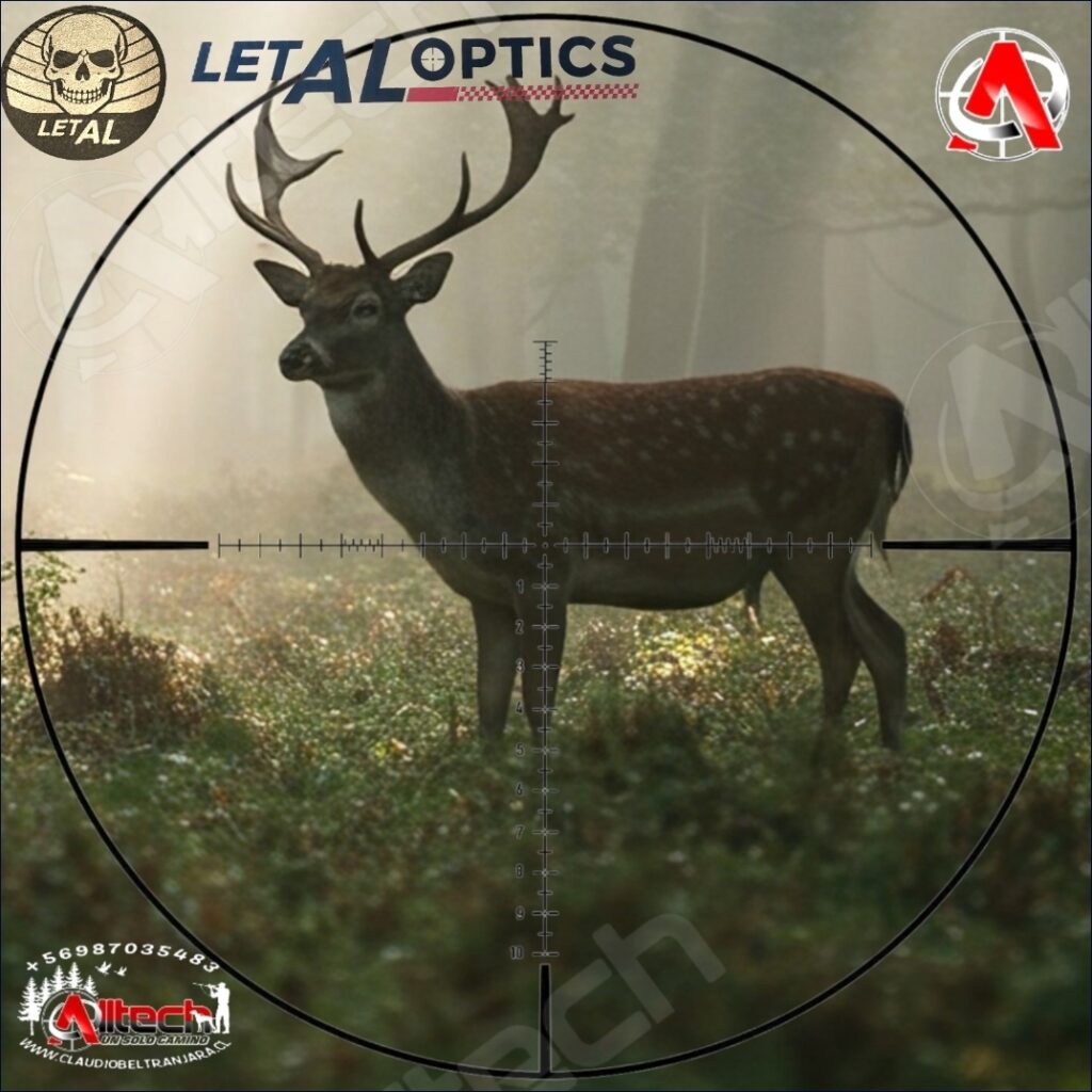 MIRA TELESCOPICA LETAL HD PRO 4-16×50 ZERO STOP 30MM+ REGULACION ALTURA COLORES alltech aire comprimido caza pesca tiro deportivo