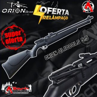 Rifle Orión QL1000LS 5.5 PCP Rifle Aire Comprimido de Polímero ARMERIA alltech aire comprimido caza pesca tiro deportivo